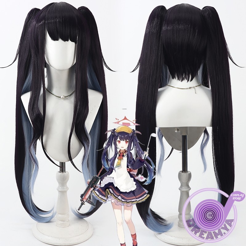Synthetic Wigs - Aikiyo Fuuka Cosplay Wig Blue Archive