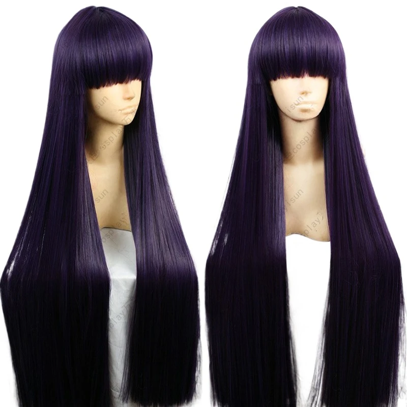 Synthetic Braided Wigs For Black Women - Sailor Mars Rei Hino 100CM Long