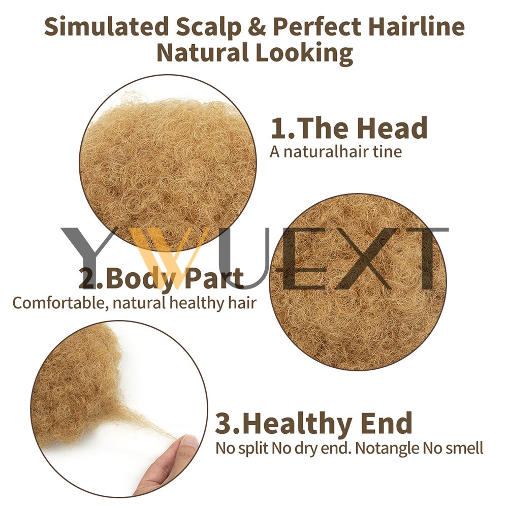 YWUEXT Honey Gold Afro Kinky P - Drawstring Afro Curly Puff Ponytail review and price