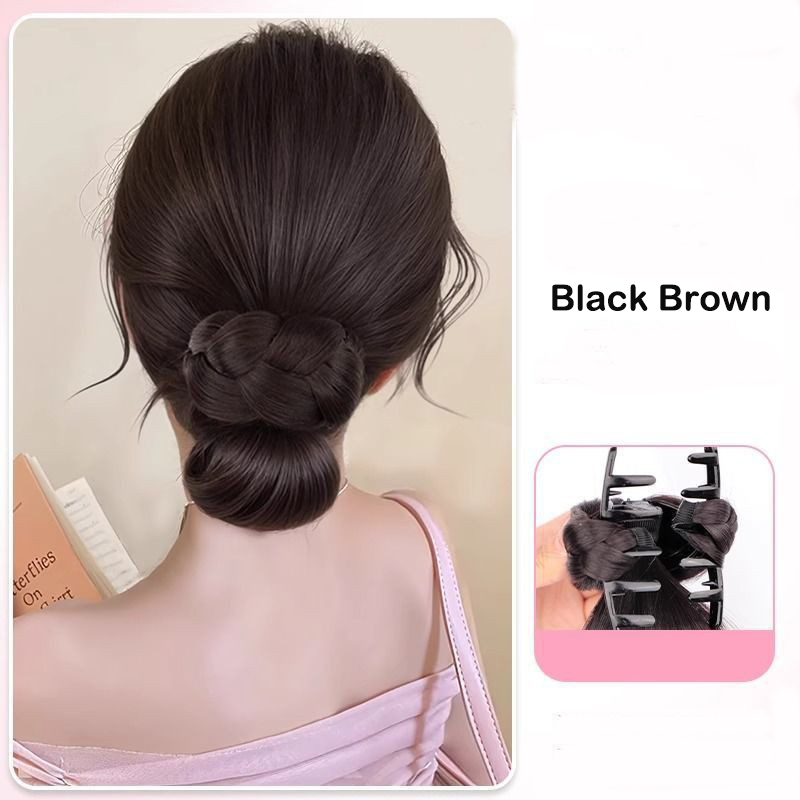 Synthetic Hair Accessories Bun - Claw Clip Messy Bun Hair Piece review and price