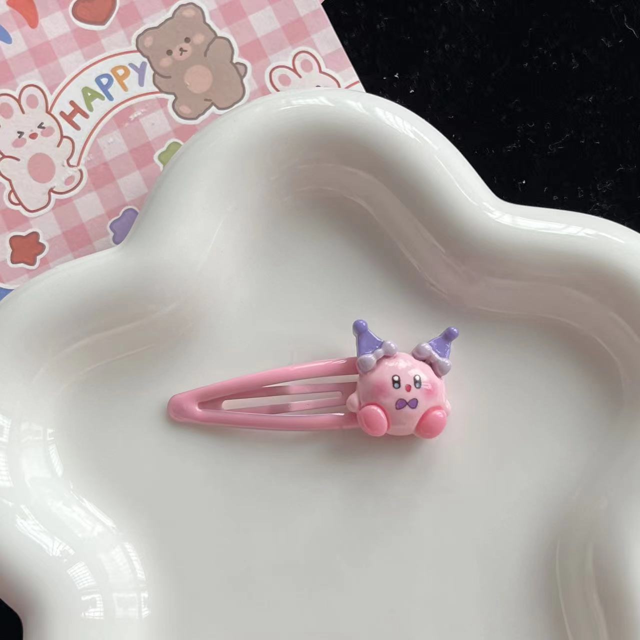 1~10pcs Cute Kirby BB Hair Cli - Hair Bundles review and price