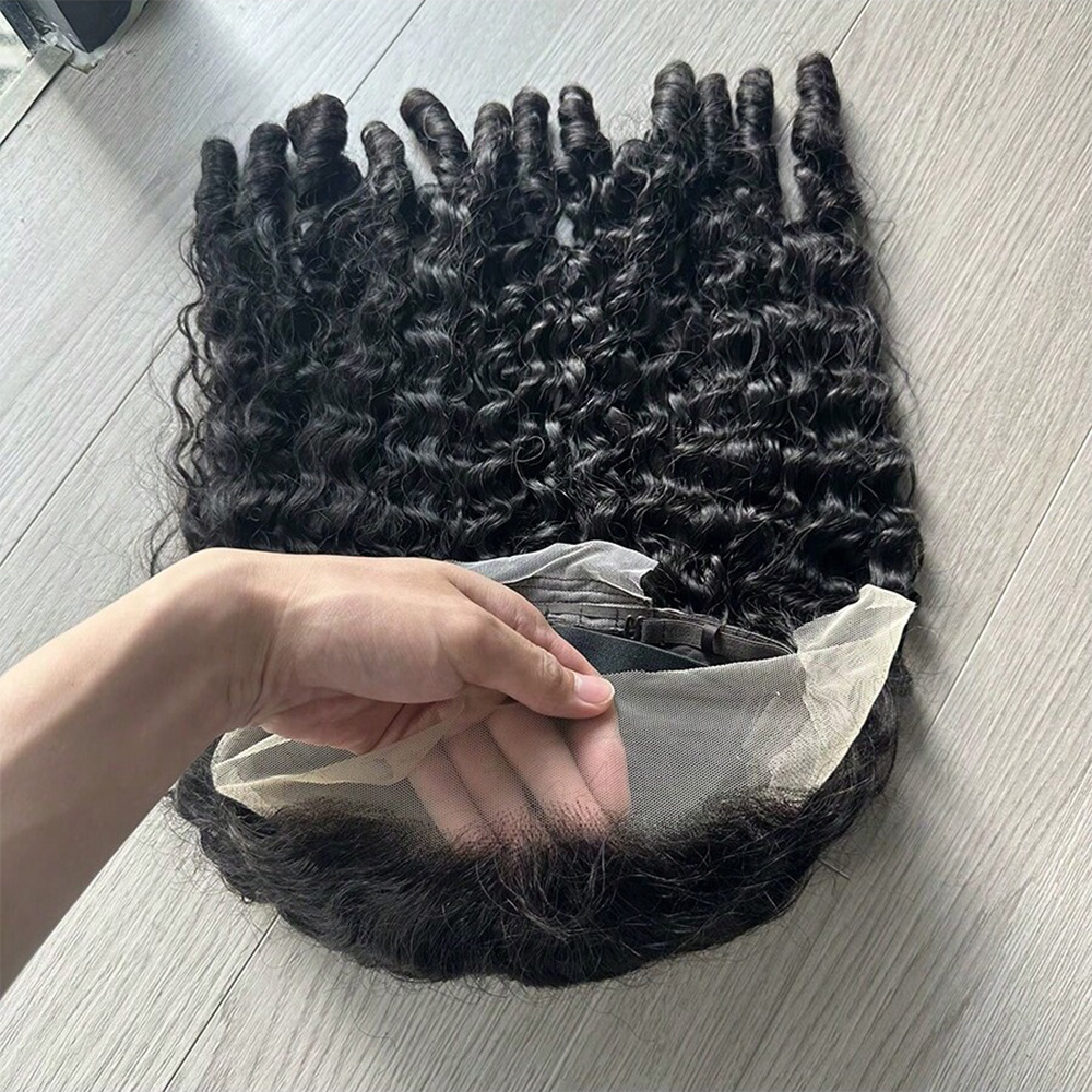 Burmese Curly Wigs Human Hair  - Lace Front Wigs review and price