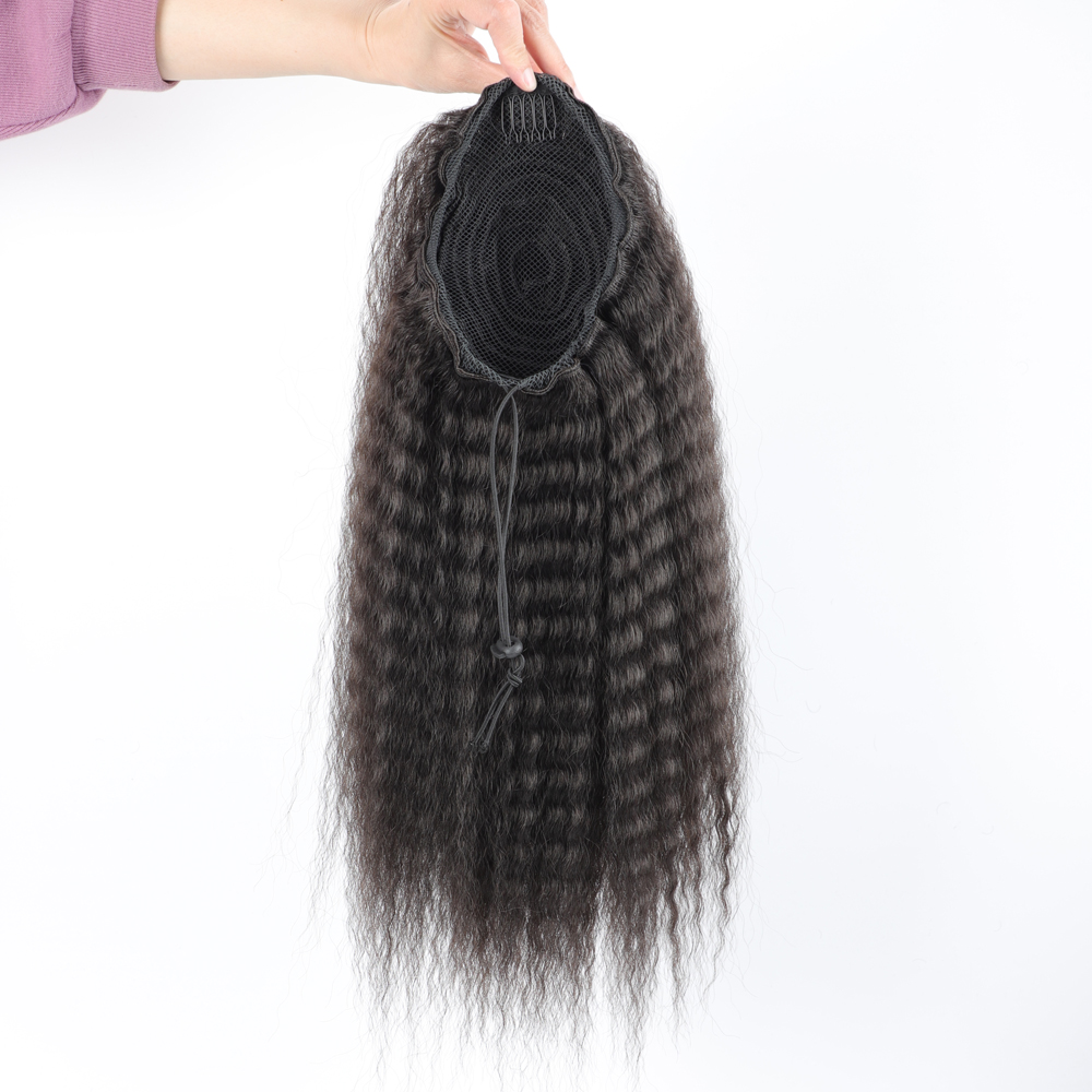 Fake Synthetic Drawstring Pony - Drawstring Afro Curly Puff Ponytail review and price