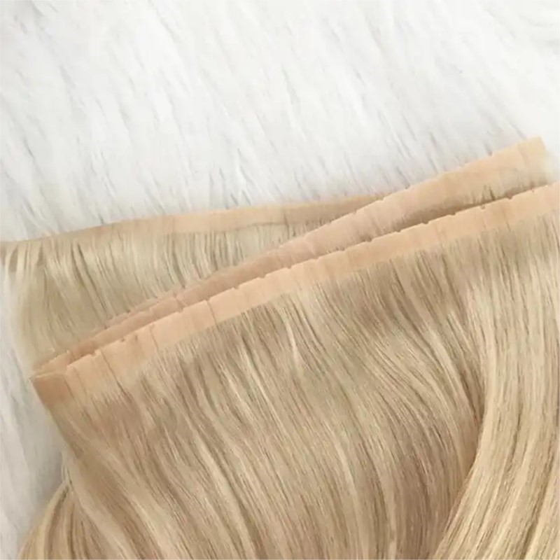 Invisible PU Weft Hair with Ho - Invisible Tape In Extensions Real Hair review and price