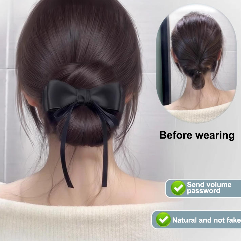Low Bun Wig Hair Clip-In Messy - Claw Clip Messy Bun Hair Piece review and price
