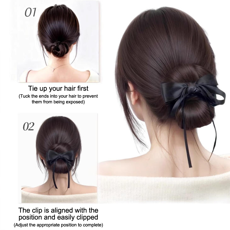 Low Bun Wig Hair Clip-In Messy - Claw Clip Messy Bun Hair Piece review and price