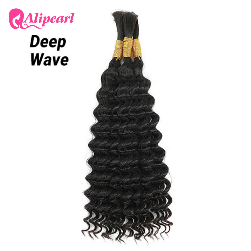 Alipearl Brazilian Human Hair  - Water Wave Bulk Human Hair For Braiding review and price