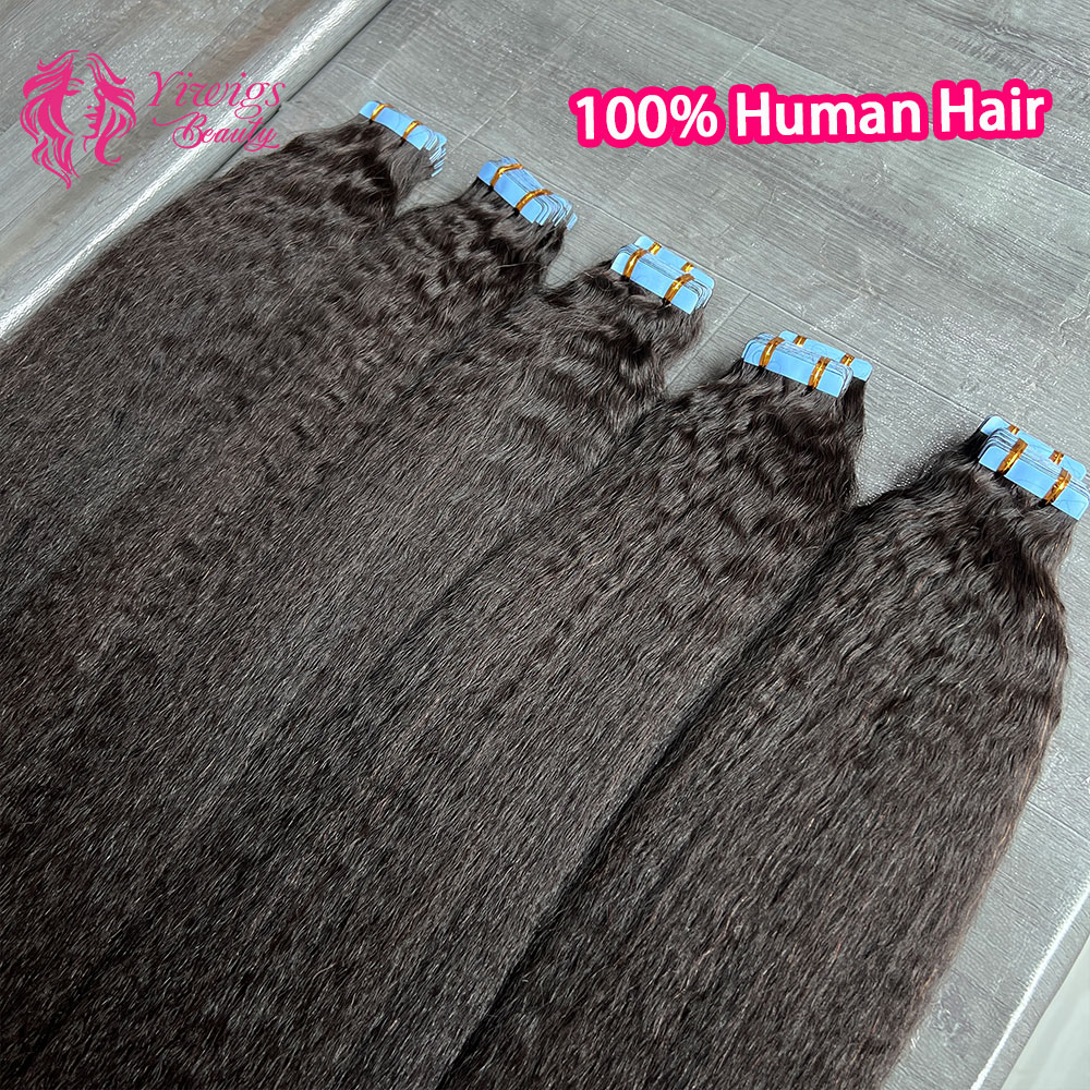 Straight Tape In Hair Extensio - Invisible Tape In Extensions Real Hair review and price