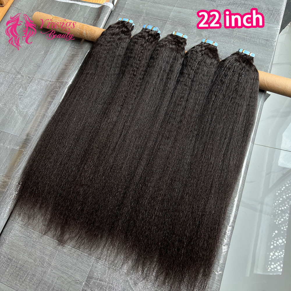Straight Tape In Hair Extensio - Invisible Tape In Extensions Real Hair review and price
