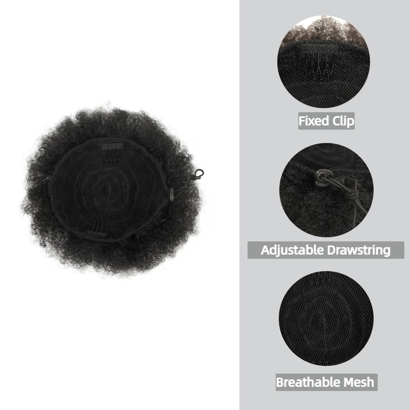 Afro Puff Drawstring Ponytail  - Drawstring Afro Curly Puff Ponytail review and price