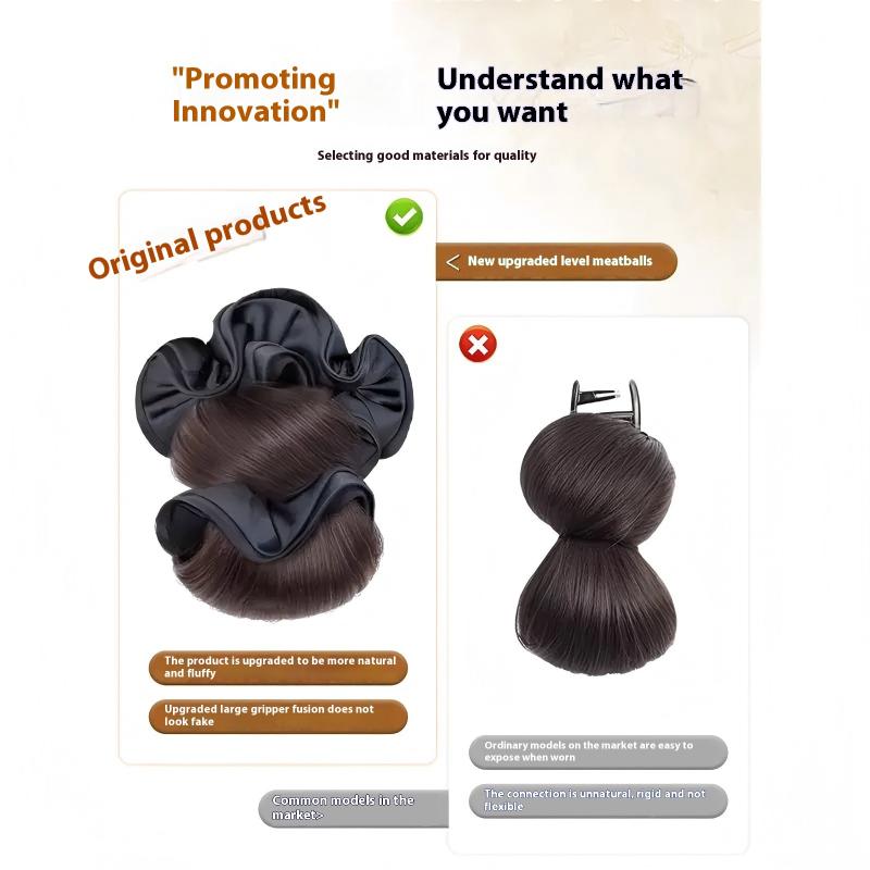 Effortless Updo Synthetic Claw - Claw Clip Messy Bun Hair Piece review and price