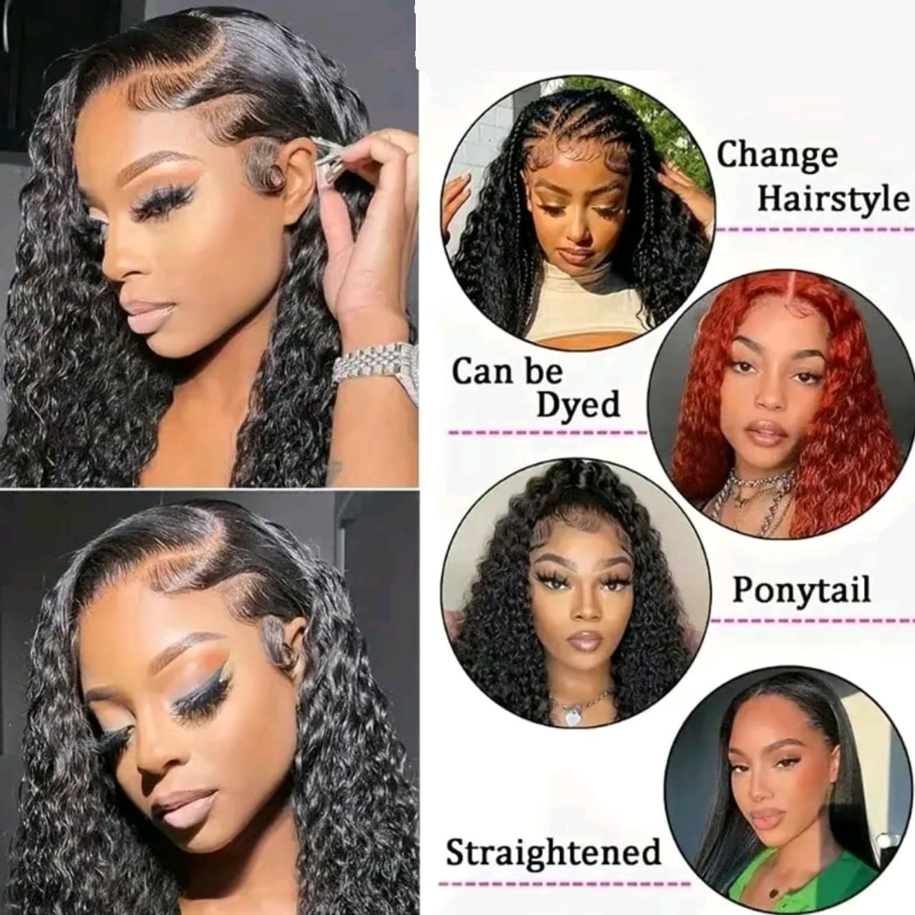 200 Density 13x4 13x6 HD Trans - Lace Front Wigs review and price