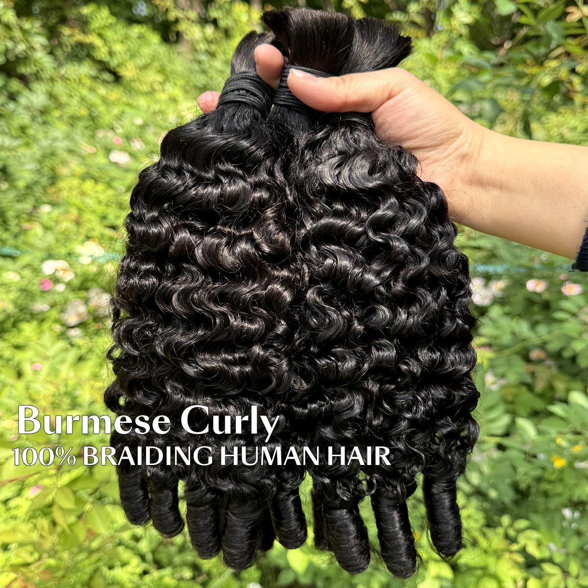 15A Human Braiding Hair for Bo - Water Wave Bulk Human Hair For Braiding review and price