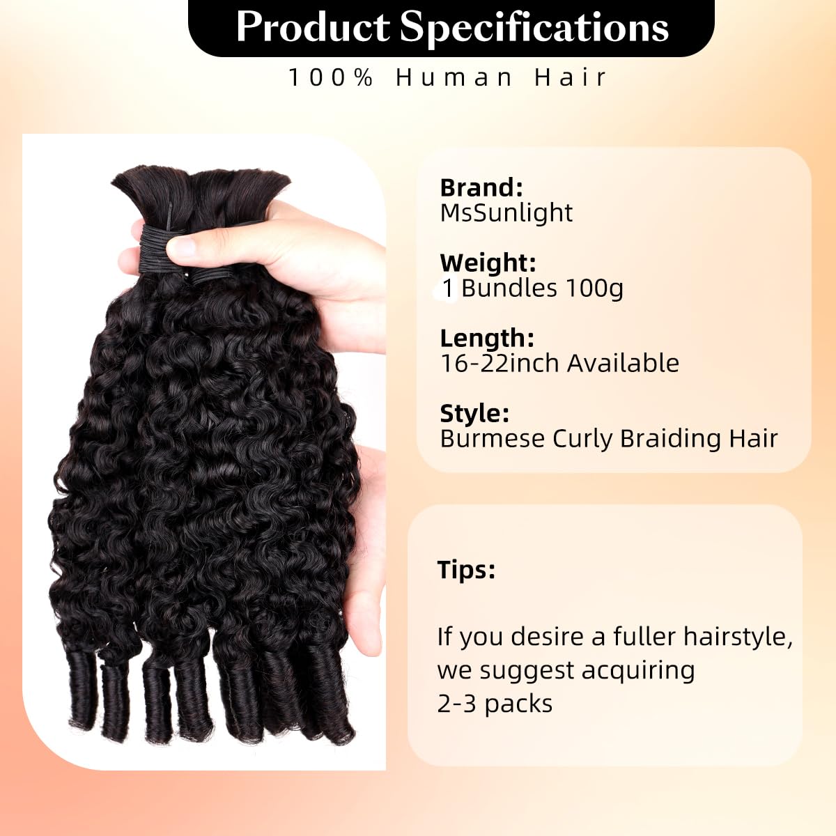 15A Human Braiding Hair for Bo - Water Wave Bulk Human Hair For Braiding review and price