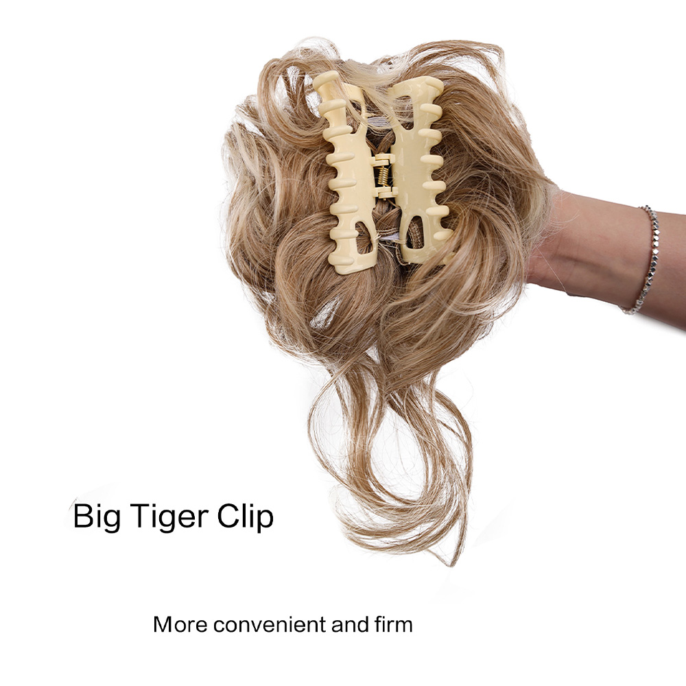 Synthetic Messy Bun Hair Piece - Claw Clip Messy Bun Hair Piece review and price