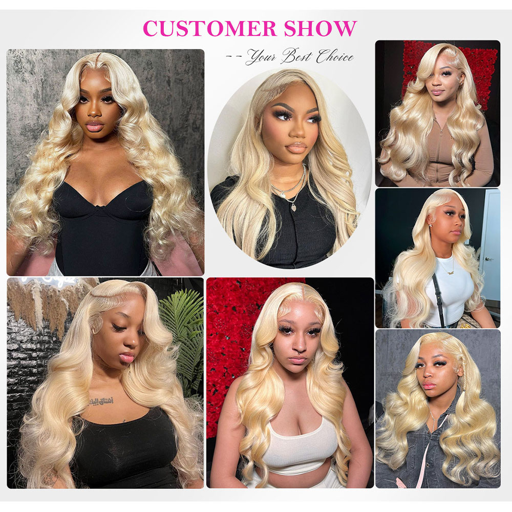 613 Blonde 13x6 13x4 HD Lace F - 613 Blonde Body Wave Lace Front Wig review and price