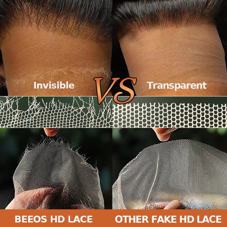 BEEOS Ultra Fitted 13X6 HD Tra - Hd Lace Frontal Wig Human Hair Pre Plucked review and price