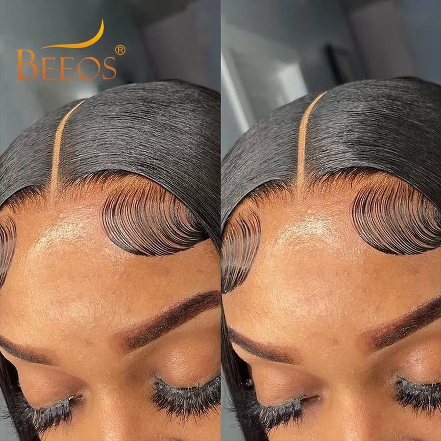 BEEOS Ultra Fitted 13X6 HD Tra - Hd Lace Frontal Wig Human Hair Pre Plucked review and price