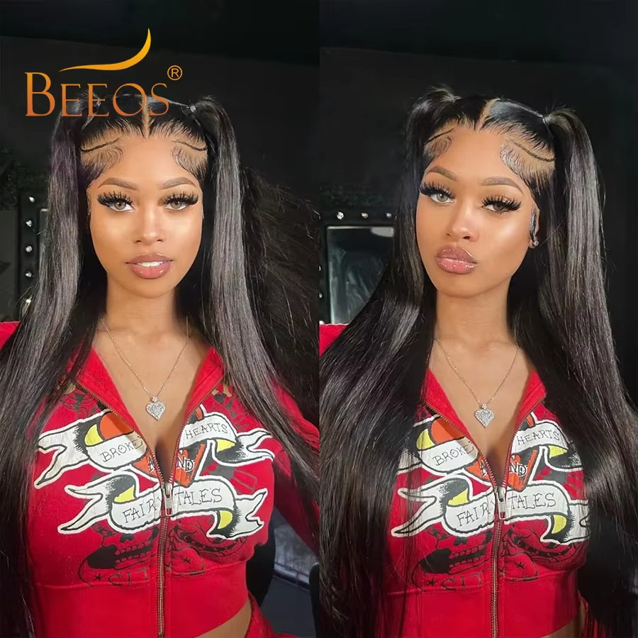 BEEOS Ultra Fitted 13X6 HD Tra - Hd Lace Frontal Wig Human Hair Pre Plucked review and price