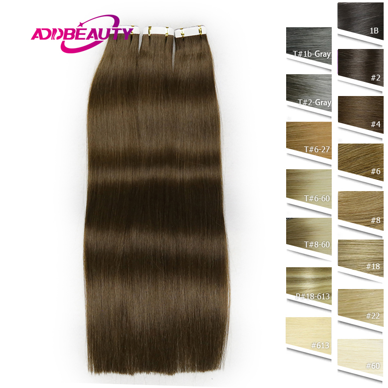 Straight Seamless Human Hair E - Invisible Tape In Extensions Real Hair review and price