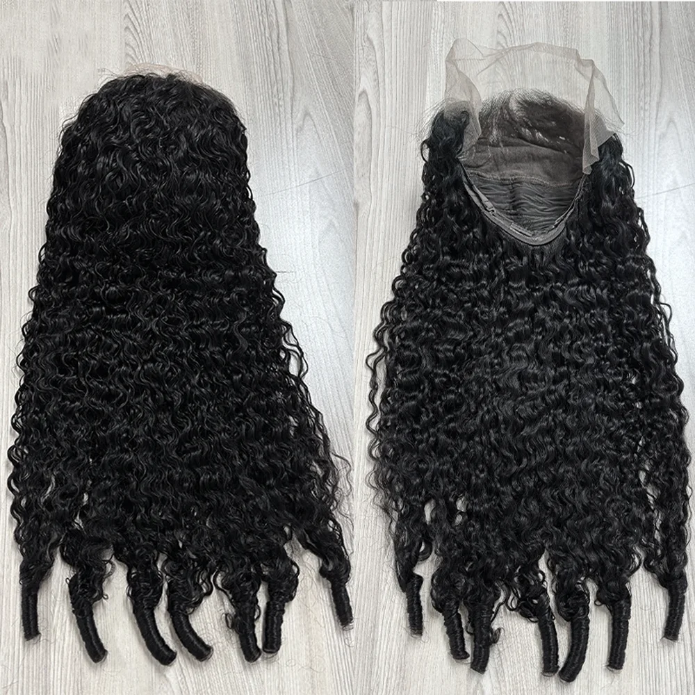 Natural Colored Burmese Curly  - Human Hair Wigs review and price