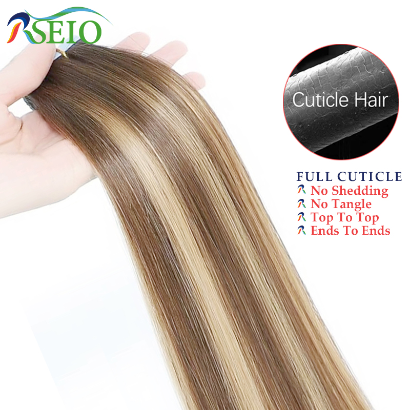 RSEIO Straight Tape In Human H - Invisible Tape In Extensions Real Hair review and price