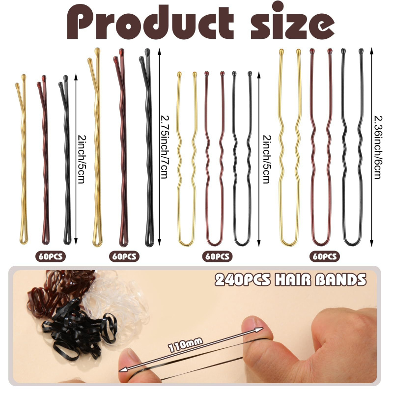 480Pcs Per Box Hair Styling Ac - Hair Bundles review and price