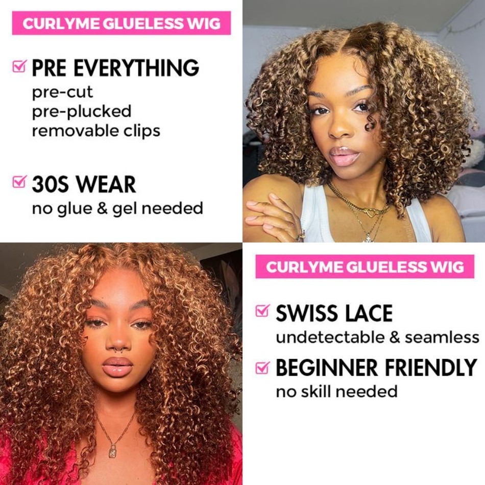 Highlight Honey Blonde Wear An - Glueless Wear And Go Human Hair Wig review and price