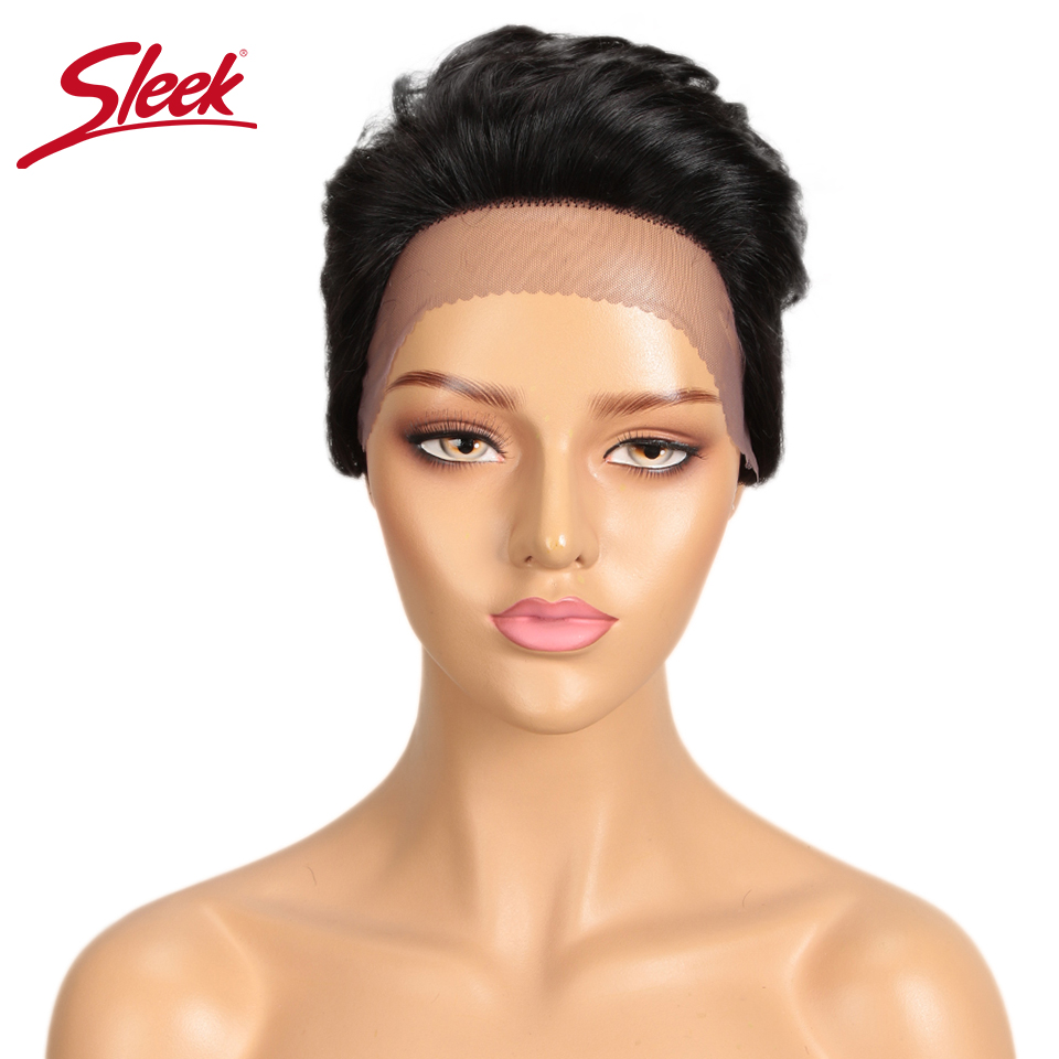 Sleek Short Pixie Cut Bob Lace - Short Pixie Cut Wig Human Hair Cheap review and price