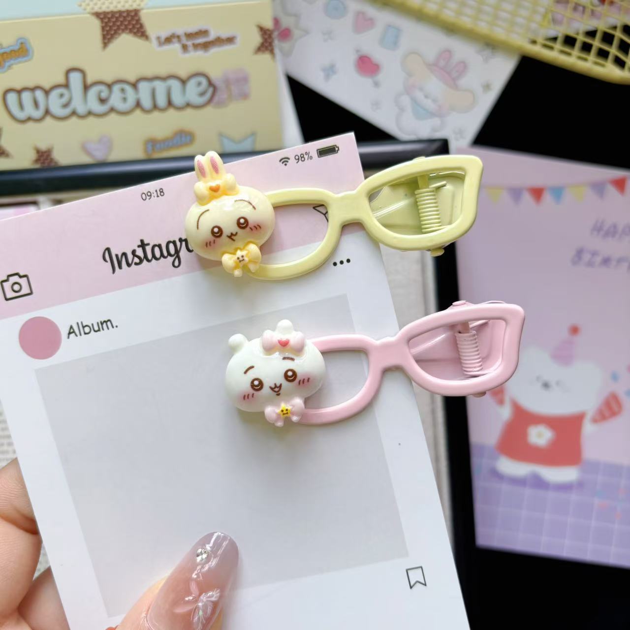 Ji Yi Ka Wa Cartoon Cute Littl - Hair Bundles review and price