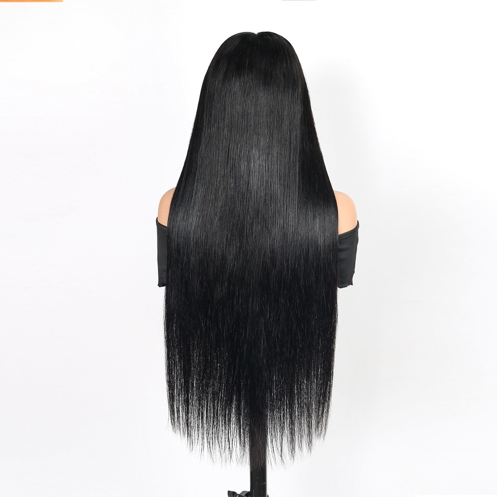 7x5 Straight Lace Wigs 32 inch - Glueless Wear And Go Human Hair Wig review and price