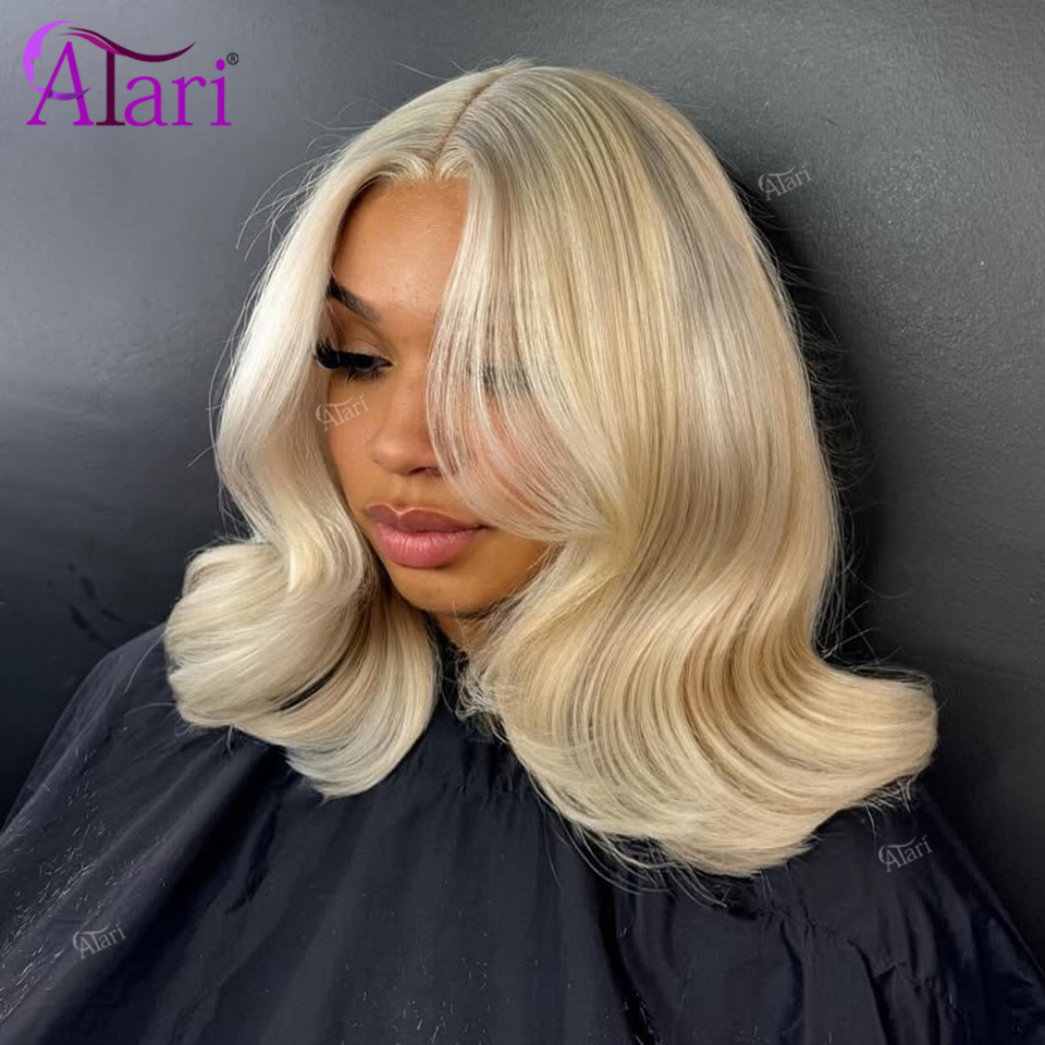 180 Density 13x4 Lace Frontal  - Pre Parted 13X4 Lace Front Bob Wig review and price