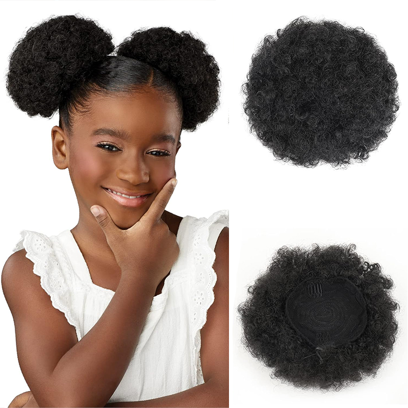 Synthetic Afro Puff Drawstring - Drawstring Afro Curly Puff Ponytail review and price