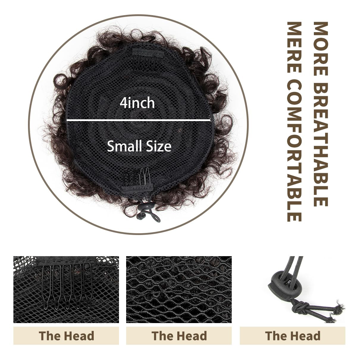 Synthetic Afro Puff Drawstring - Drawstring Afro Curly Puff Ponytail review and price