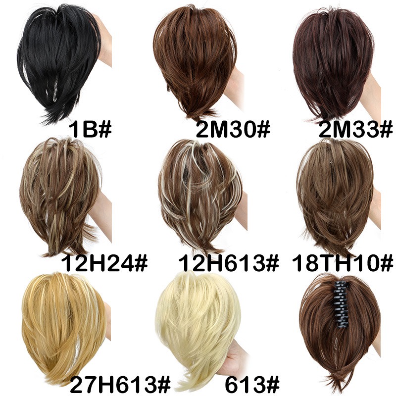 Synthetic Hair Piece Claw Clip - Claw Clip Messy Bun Hair Piece review and price