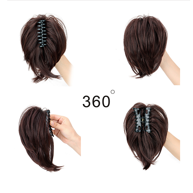 Synthetic Hair Piece Claw Clip - Claw Clip Messy Bun Hair Piece review and price