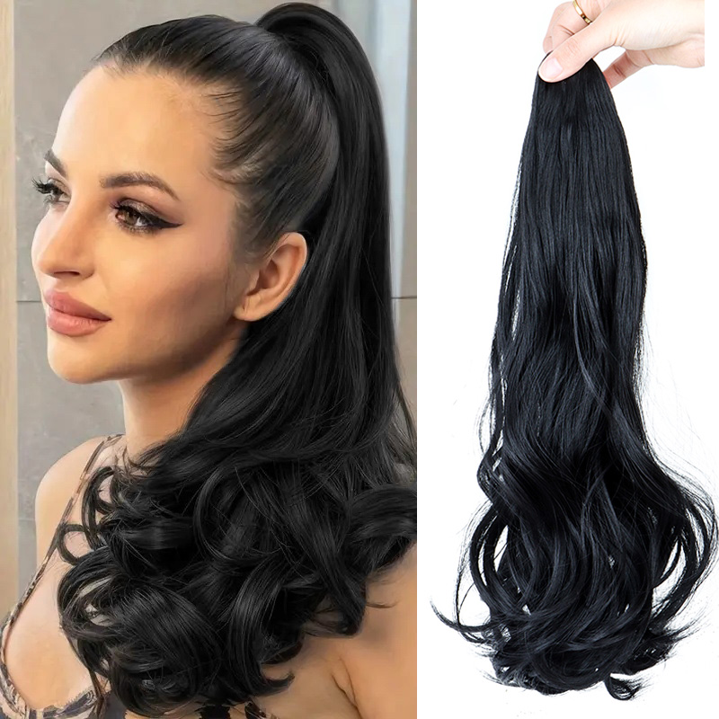 Synthetic Long Curly Ponytail  - Synthetic Braided Wigs For Black Women review and price