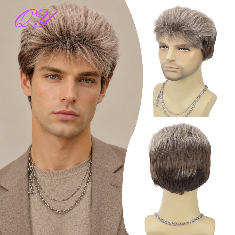 Synthetic Short Brown Flaxen M - Synthetic Wigs review and price