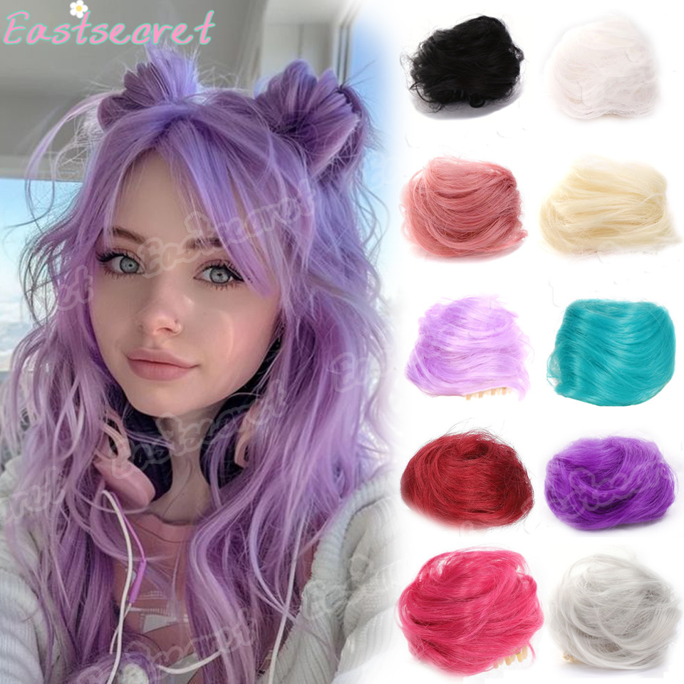 EAST Women's Hair Buns Synthet - Claw Clip Messy Bun Hair Piece review and price
