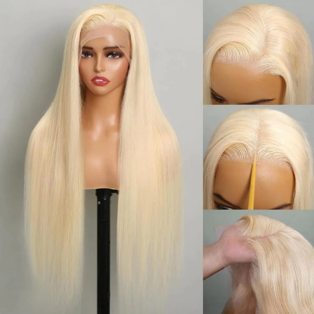 613 Blonde Human Hair Wig HD L - Hd Lace Frontal Wig Human Hair Pre Plucked review and price