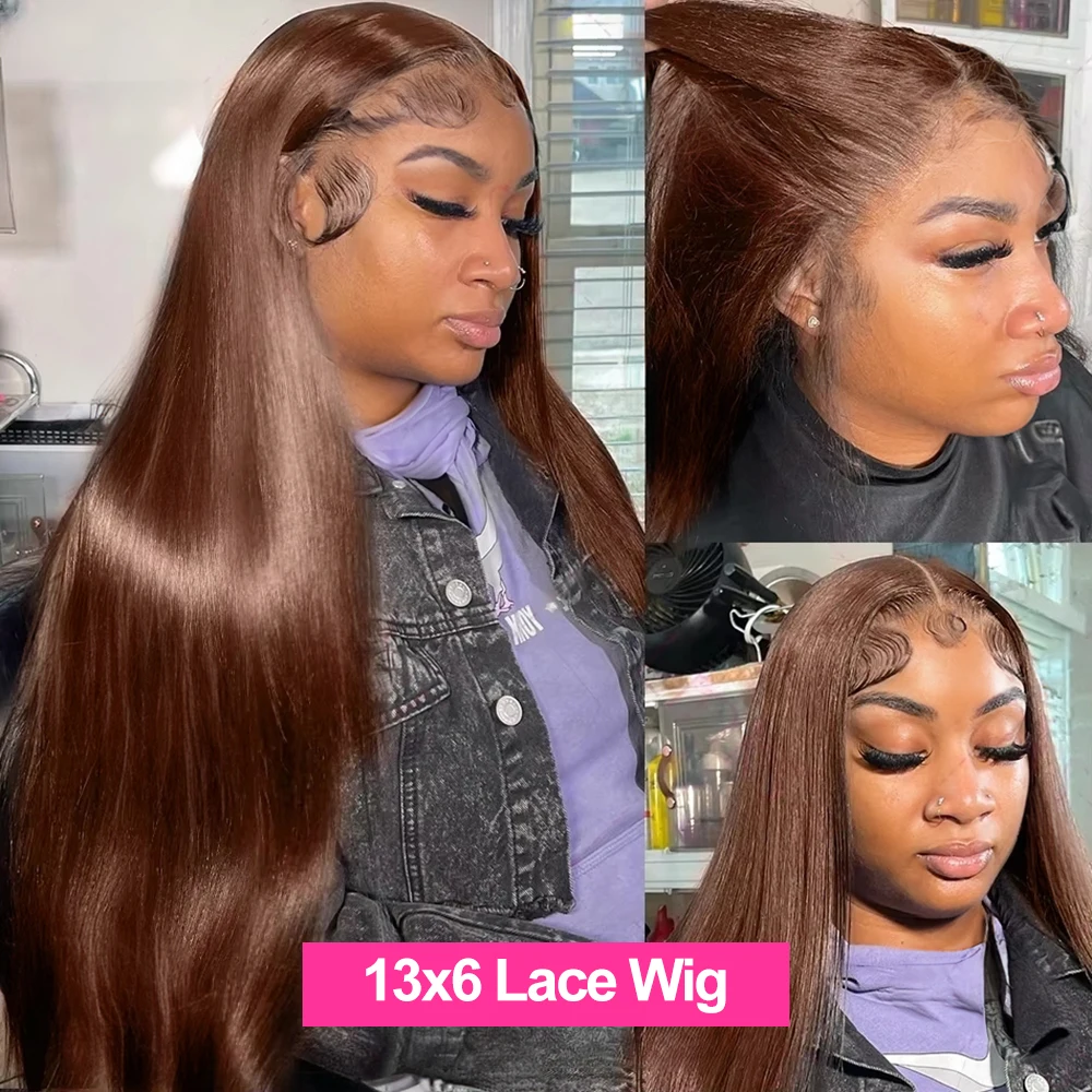 Chocolate 13x4 HD Lace Front W - Lace Front Wigs review and price
