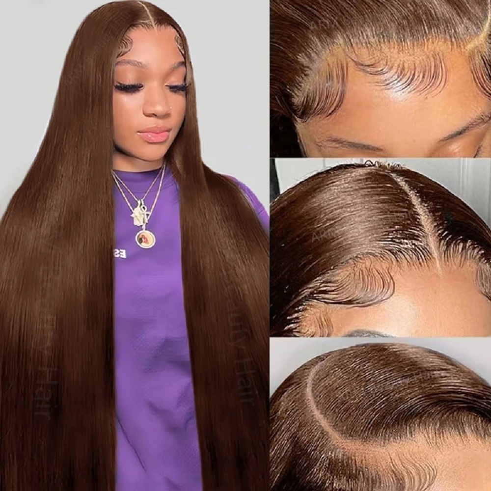 Chocolate 13x4 HD Lace Front W - Lace Front Wigs review and price