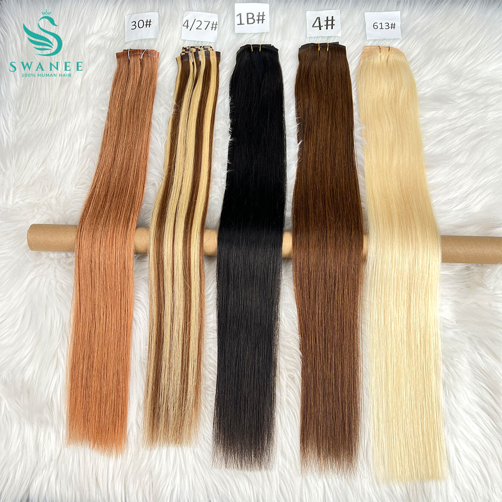 Clip in Hair Extensions Real N - Seamless Clip In Hair Extensions Human Hair review and price