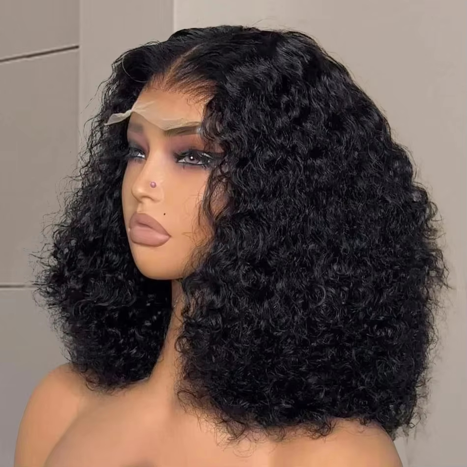 8-16 Inch Bob Curly Human Hair - Glueless Wear And Go Human Hair Wig review and price