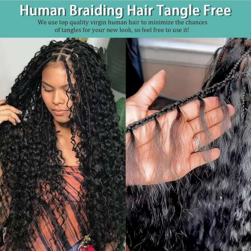 2 Bundles Water Wave Bulk Huma - Water Wave Bulk Human Hair For Braiding review and price
