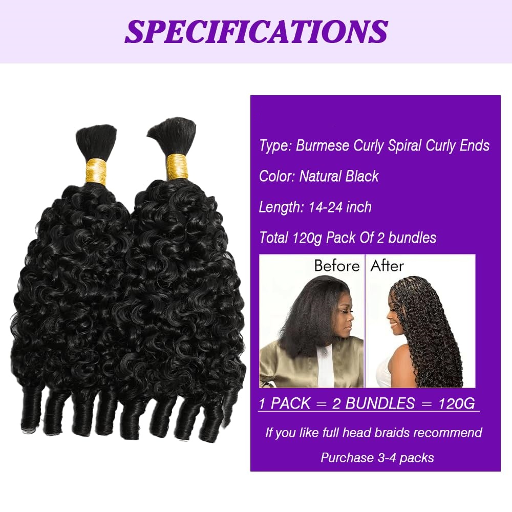 12A Human Braiding Hair for Bo - Water Wave Bulk Human Hair For Braiding review and price