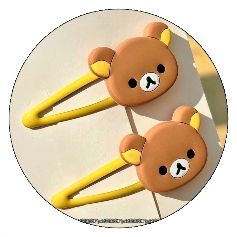 Cute Rilakkuma Cartoon Hair Cl - Hair Bundles review and price