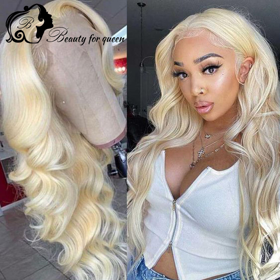 2026 Colored 613 Blonde Plucke - 613 Blonde Body Wave Lace Front Wig review and price