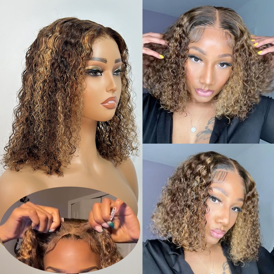 Wear & Go Wig P427 Honey Blond - Glueless Wear And Go Human Hair Wig review and price