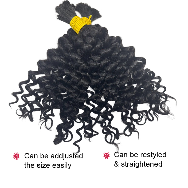 Water Wave Bulk Human Hair for - Water Wave Bulk Human Hair For Braiding review and price